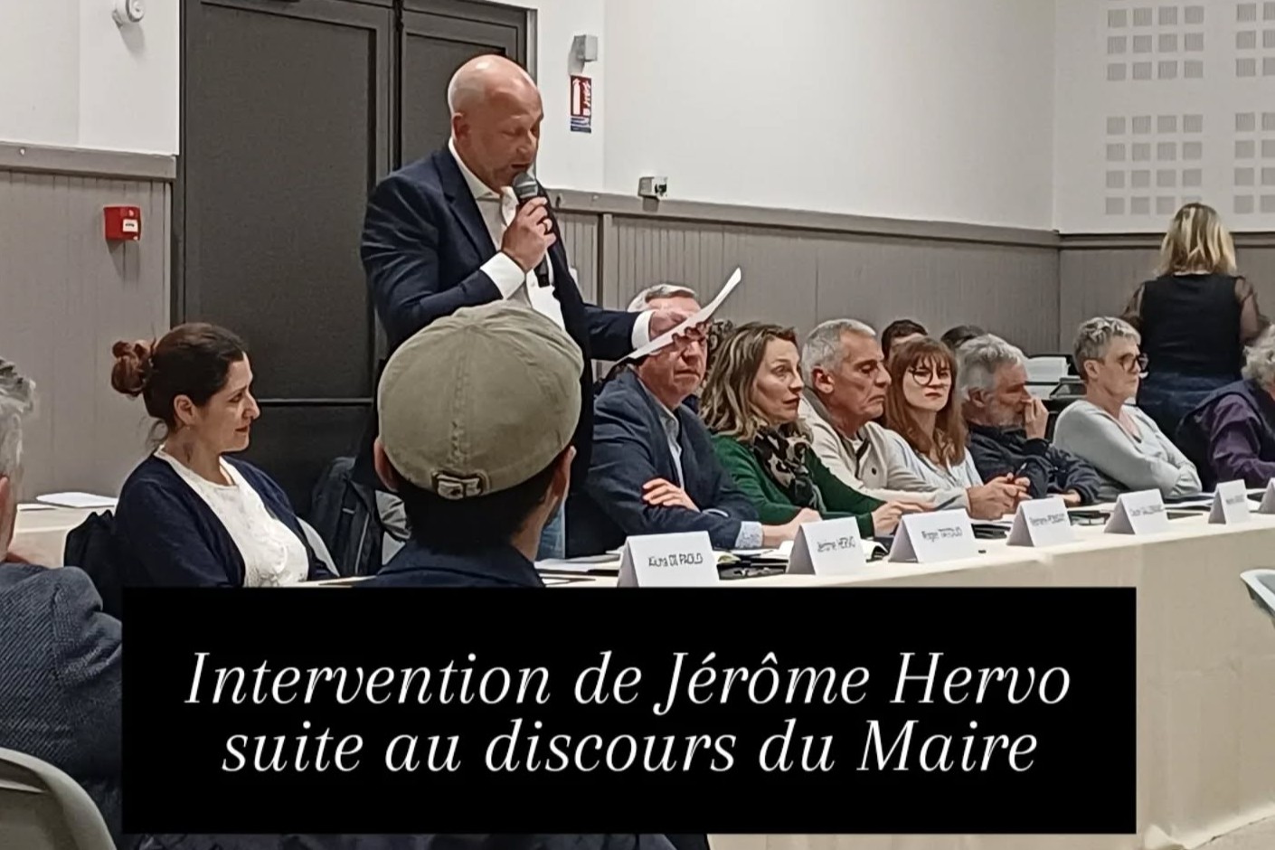Conseil municipal d’installation – 20 mars 2026